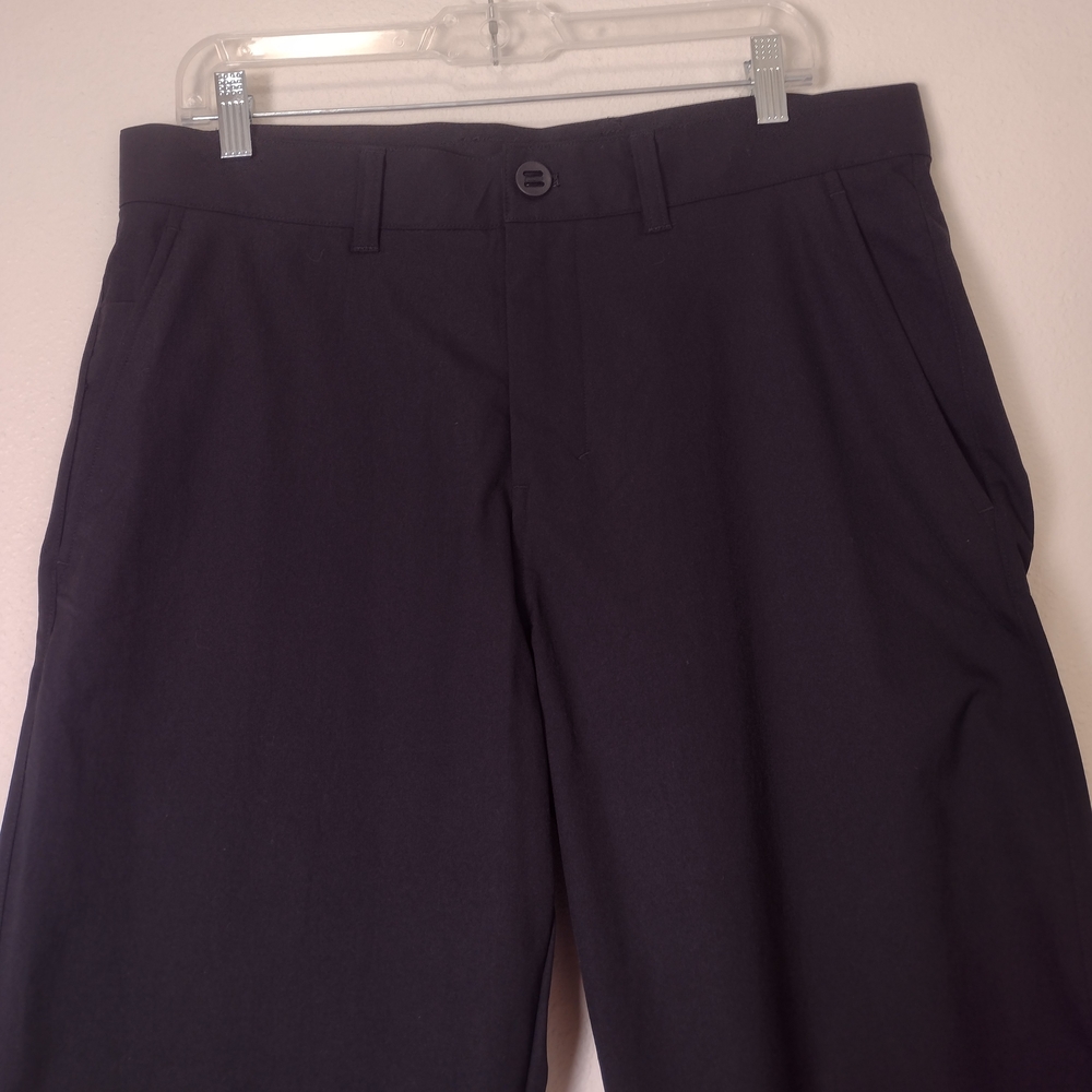 Lululemon Relaxed-Tapered Twill Trousers Black Men's Size 33 - Picture 4 of 16